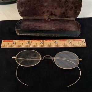 Antique Acme wire rim glasses frames